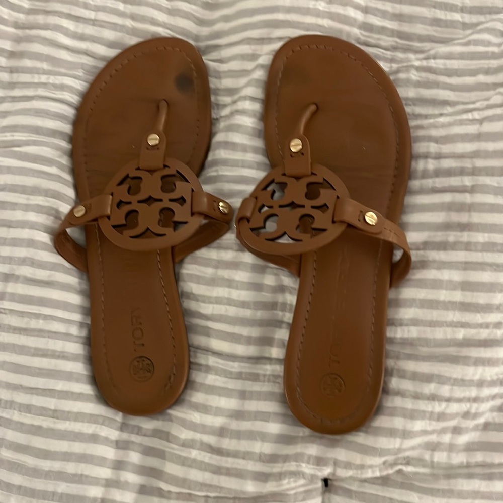 Tory Burch Miller Sandals Vintage vanchetta Size 8.5